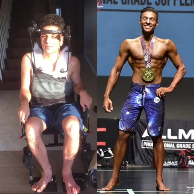 Adapted Physiques client result: Off the chair. Onto the stage.